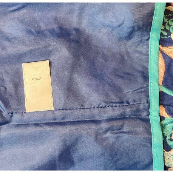 LA BELLUM HILLARY SCOTT Embroidered Short‎ Jacket Women's 1X Cobalt Multi NWT - Picture 12 of 15